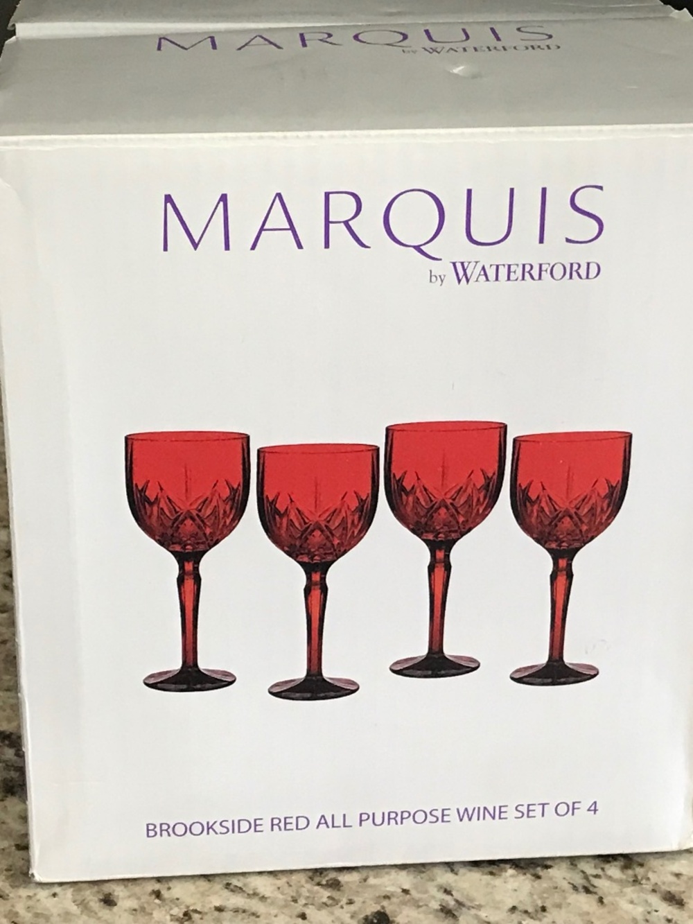 Waterford MARQUIS Red Wine Glasses $60
